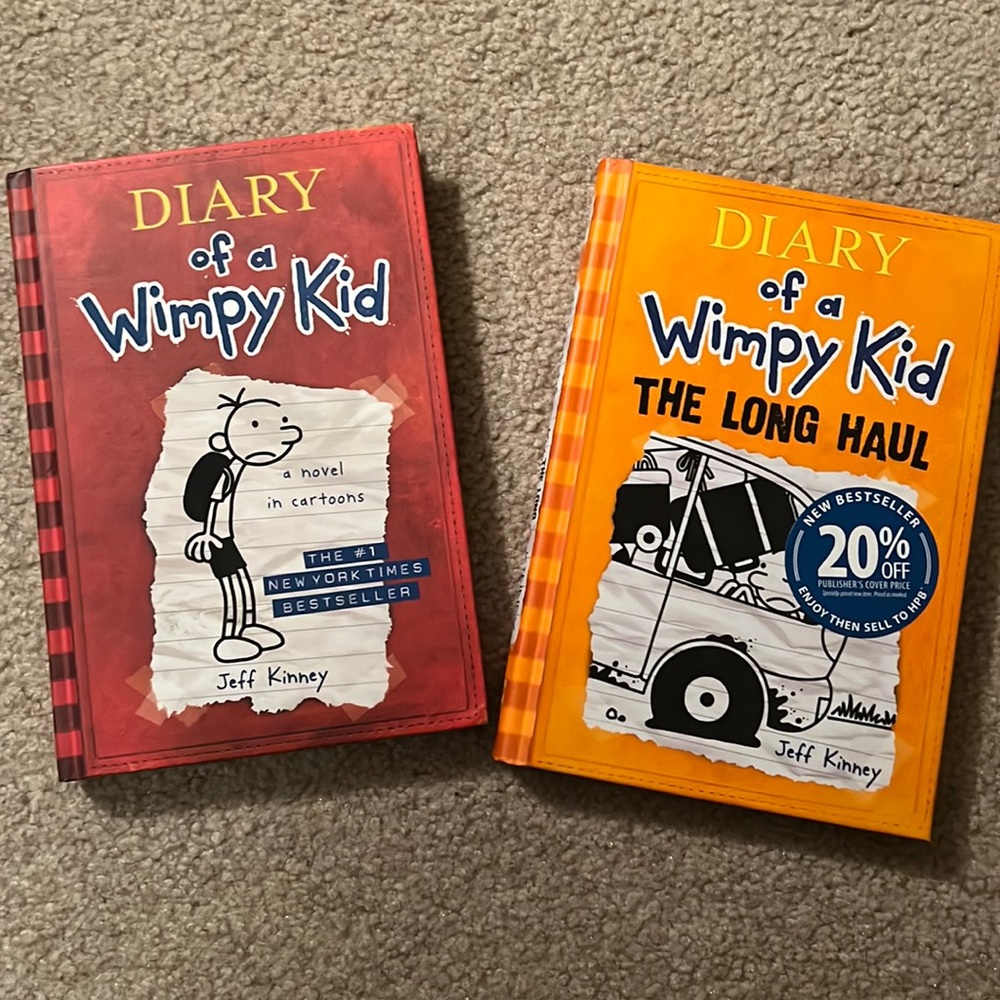Diary of a Wimpy Kid books